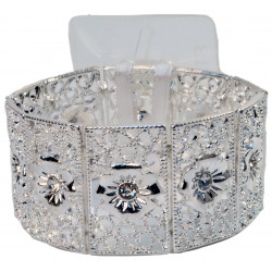 Maisie Corsage Bracelet - Silver