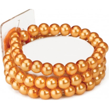 Avery Corsage Bracelet - Orange