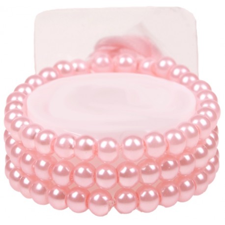 Delicate Corsage Bracelet - Pink (6cm diameter)