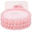 Delicate Kid's Corsage Bracelet - Pink (6cm diameter)