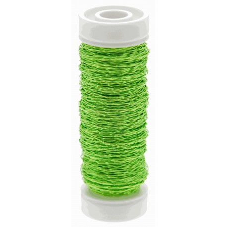 Bullion Wire - Lime Green (0.3mm x 25g) 