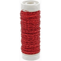 Bullion Wire - Red (0.3mm x 25g) 