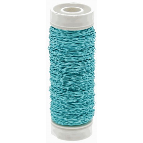 Bullion Wire 0.3mm x 25g Corsage Creations Turquoise