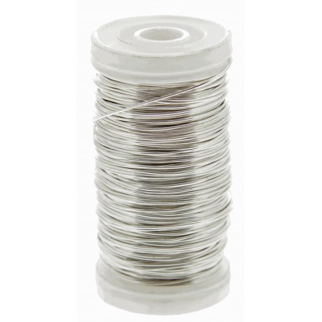 Metallic Wire - Silver (0.5mm x 100g) 