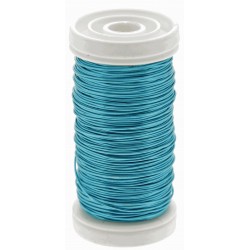 Metallic Wire - Turquoise (0.5mm x 100g) 