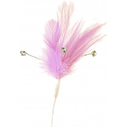Flutters Feathers - Light Pink (15cm Long, 3 pcs per pack)
