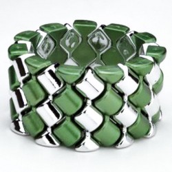 Carnival Corsage Bracelet - Green 