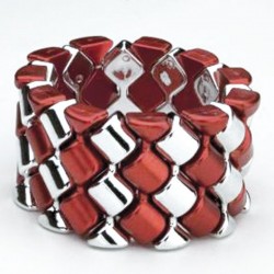Carnival Corsage Bracelet - Red