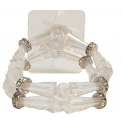 Fairy Tale Corsage Bracelet - Clear