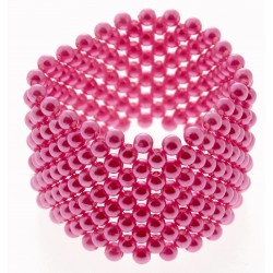 Classic Corsage Bracelet - Hot Pink