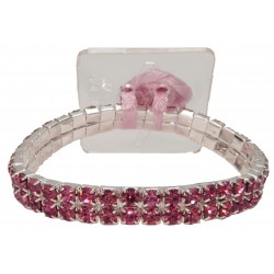 Sophisticated Lady Corsage Bracelet - Pink