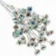 5mm Diamante Branch - Iridescent (3bunches x 6 stems per bag)