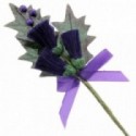 Small Thistle Corsage - Purple (6pcs per pk)
