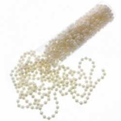 8mm Pearl Bead Chain - Cream (10m)