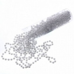 14mm Pearl Bead Chain - White (3m)