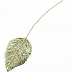 Single Rose Leaf- Gold (13cm Long, 6pcs per pk)