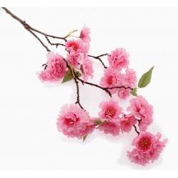 Small Cherry Blossom Spray - Dark Pink (75cm Long)