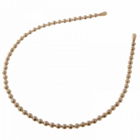 Pearl Headband - Ivory (12cm diameter, 6pcs per pk)