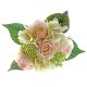 Rose & Hydrangea Bunch - Pale Pink & Ivory Mix