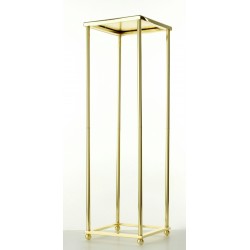 80cm Aurora Plinth - Gold (80cm tall, flat pack)