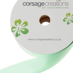 15mm Double Faced Satin - Mint Green (15mm x 20m)
