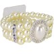 Vintage Pearl Bracelet - Cream