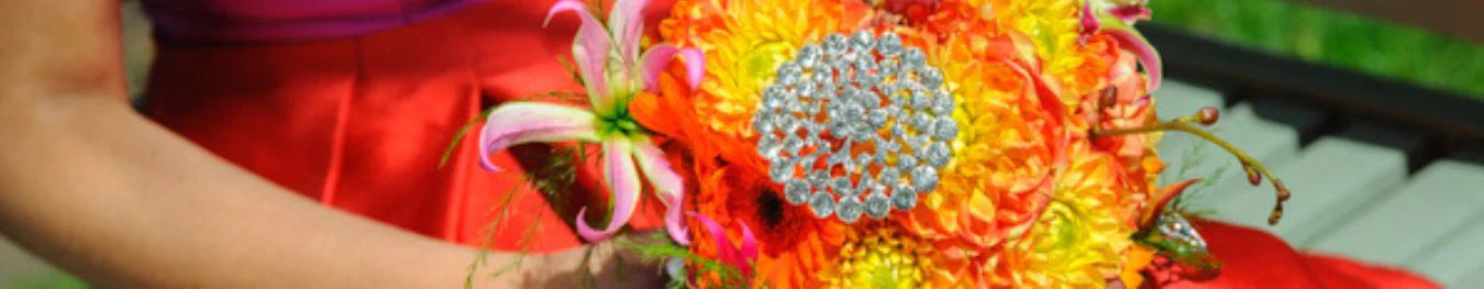 Pin & Brooch Flower Bouquets