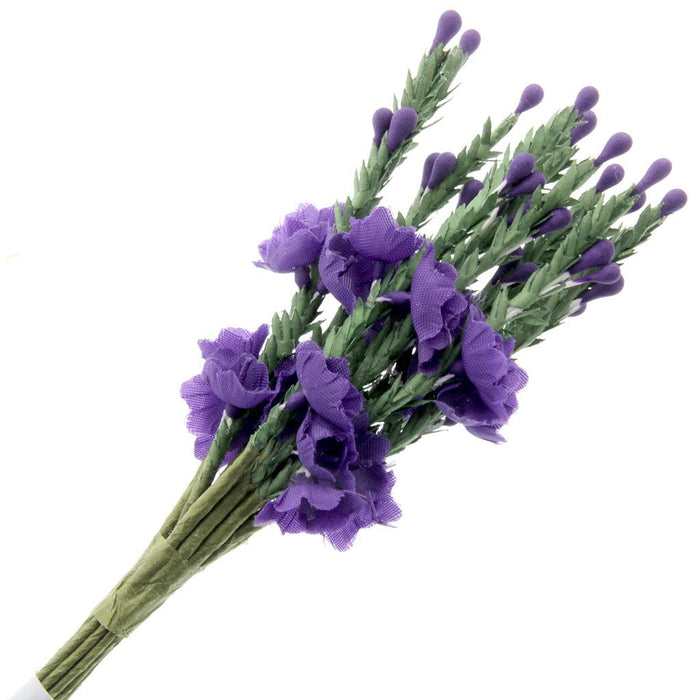 Heather - Purple (6 bunches x 12 stems)