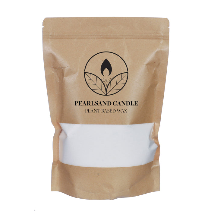 Pearl Candle Sand - White (400gr including 4 wicks 15cm 37ply)