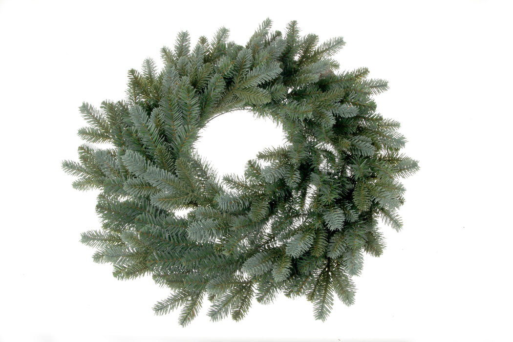 Blue Spruce Wreath - Green (280 tips, 60cm diameter)