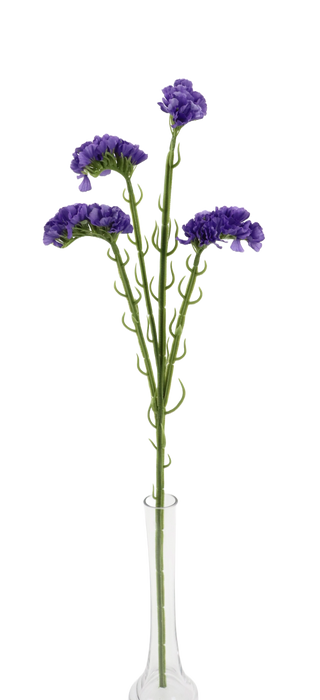 Artificial Statice Sinuata - Purple (62cm long with 4 heads)