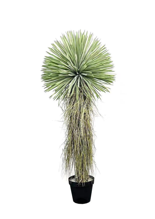 UV Protected Artificial Real Touch Dracaena Ball Tree - Green (120cm long. Made with UV resistant material)