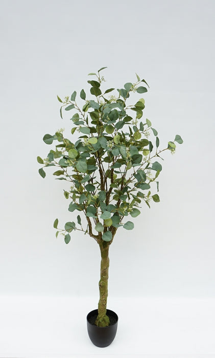 Artificial Eucalyptus Tree - Green (145cm long)
