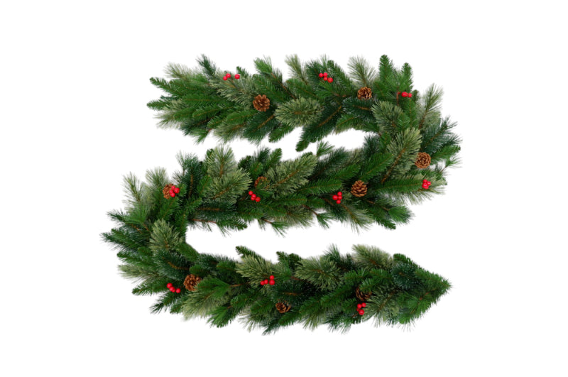 Fantastic Pine Garland - Green (180 tips, 275cm long)