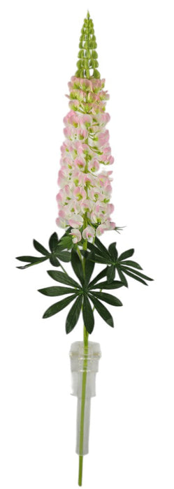 Artificial Lupin Spray - Light Pink (102cm long)