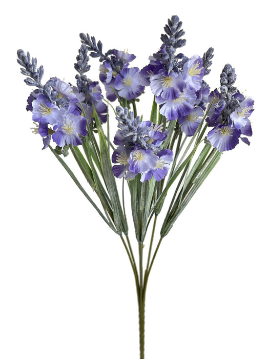 Mini Blossom Spike Bunch - Purple (39cm long)