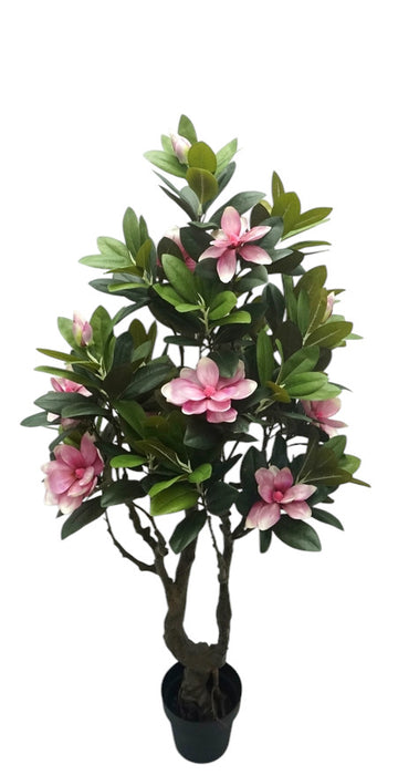 Artificial Magnolia Tree - Pink/Green (146cm long)