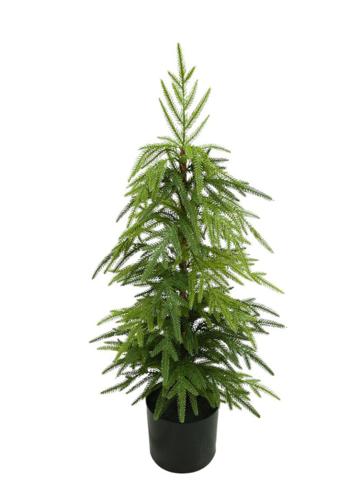 78cm Potted Pine Tree - Green (78cm long)
