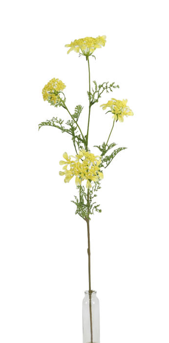 Artificial Queen Anne's Lace - Yellow (96cm long)