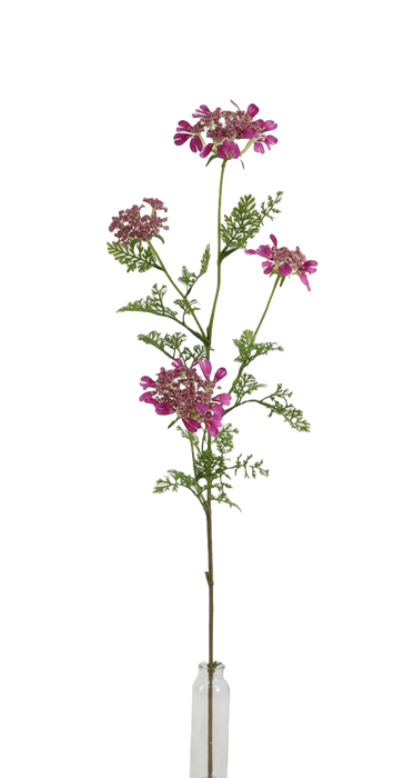 Artificial Queen Anne's Lace - Cerise (96cm long)