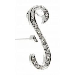 Monogram Letters S - Silver (15cm pin)