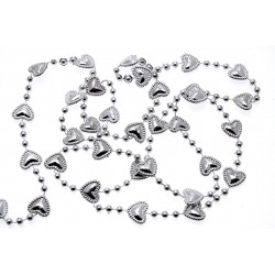 Heart Beat Design Chain - Silver (10 yds)