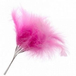 Fluffy Feathers - Hot Pink (24cm Long, 6pcs per pk)
