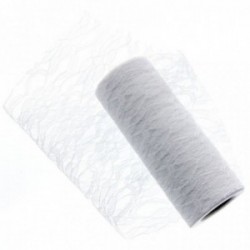 Lace Roll - White (15cm x 10m)