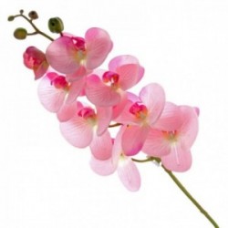 Real Touch Phalaenopsis Orchid - Pink (8 heads, 99cm long)