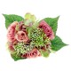 Rose & Hydrangea Bunch - Antique Pink & Green Mix