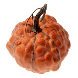 Artificial Pumpkin - Orange (14cm diameter)
