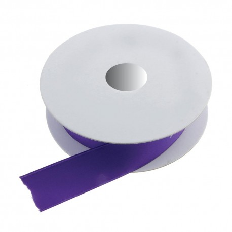 15mm Double Faced Satin - Purple (15mm x 20m)