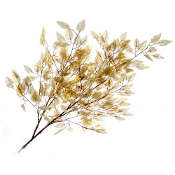 Gold Leaf Branch - Gold (100cm long)
