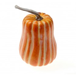 Artificial Butternut Pumpkin - Orange/Yellow (19cm x 30.5cm)